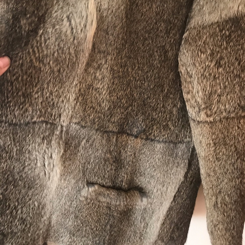 ba&sh Brown Fur Jacket - Picture 8 of 8